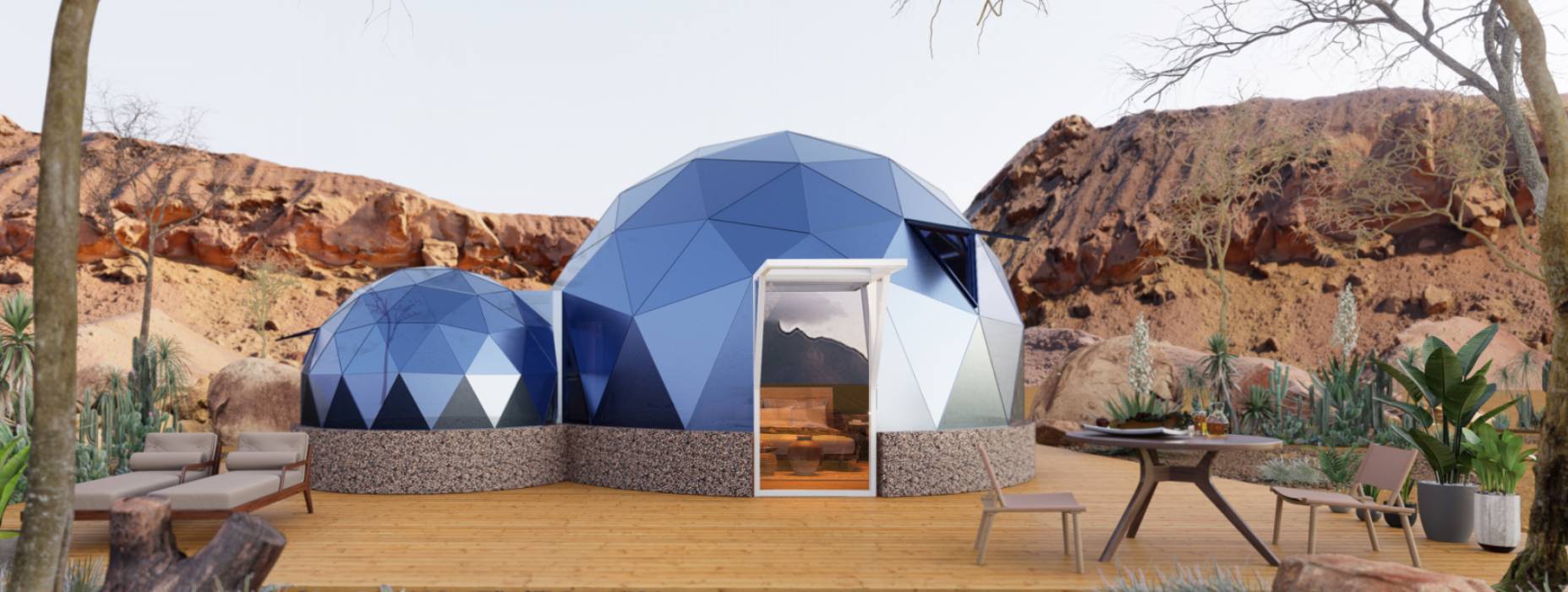 城步苗族自治县球形智能光伏玻璃星空房